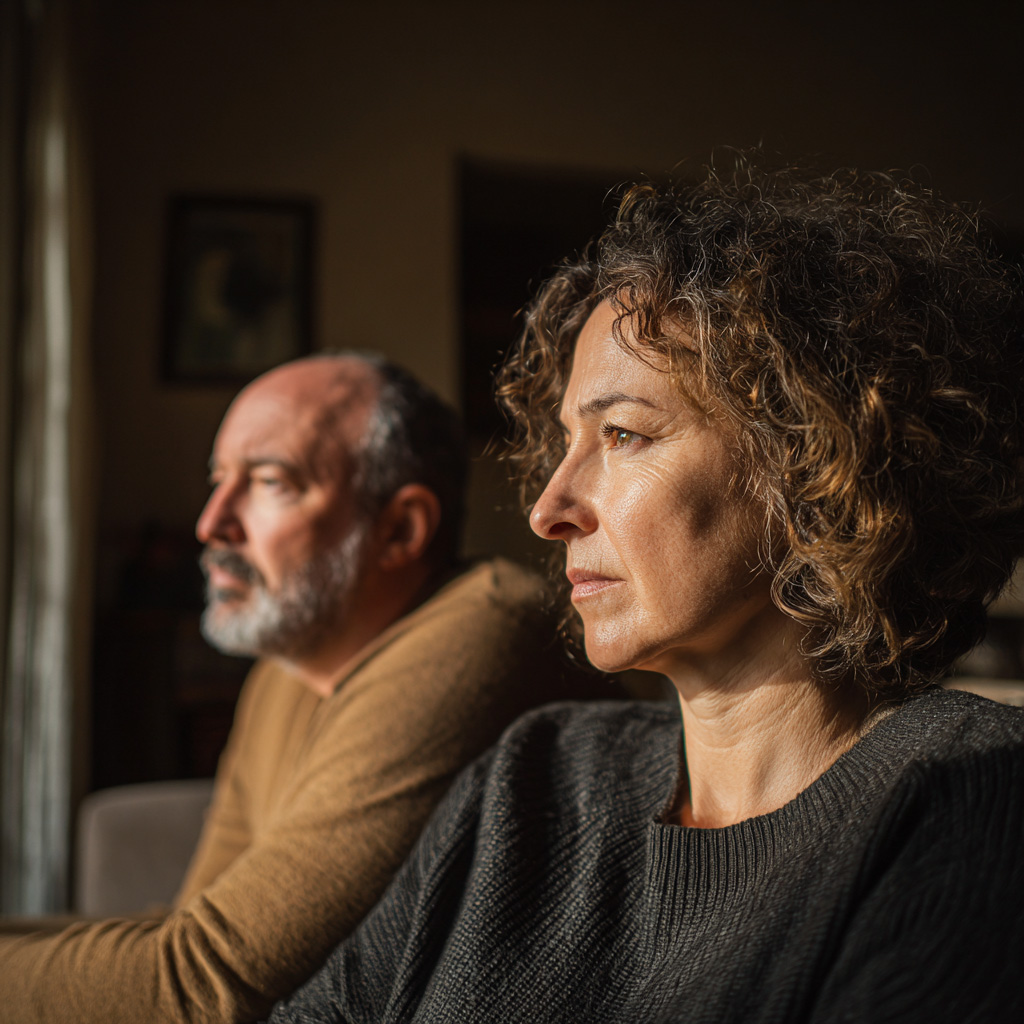 Man & Woman Disconnected